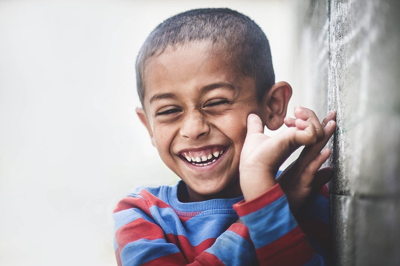 A happy child